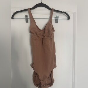 SKIMS Nude One-Piece Shapewear Bodysuit
